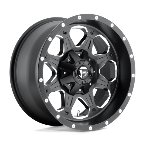 Fuel D534 Boost Wheel, 17x9.0 +20 Offset 6x135/6x139.7, Matte Black Milled - D53417909857