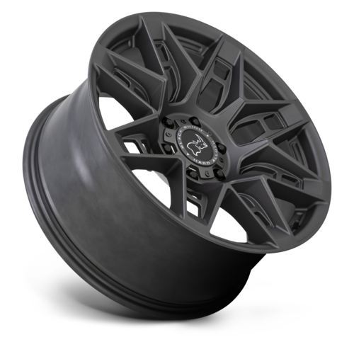 Black Rhino Caprock Wheel, 18x9.5 +12 Offset 6x139.7, Matte Gunmetal - 1895CPK126140G12