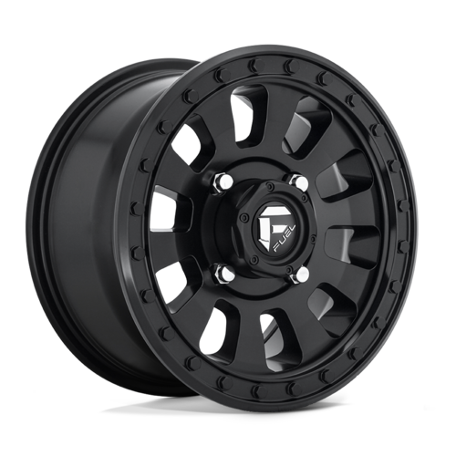 Fuel D630 Tactic Wheel, 14x7.0 +38 Offset 4x137, Matte Black - D6301470A654