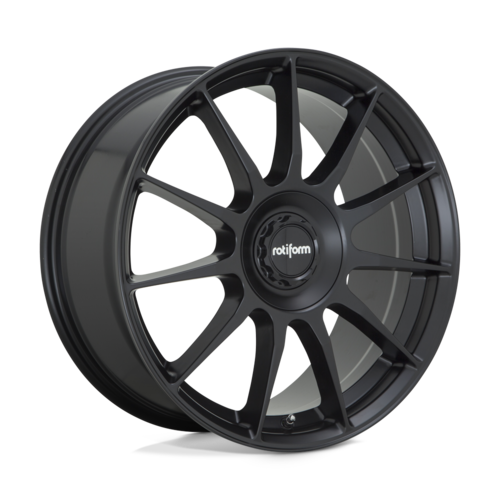 Set of 4: Rotiform R168 Dtm Wheel, 19x8.5 +35 Offset 5x112, Satin Black - R168198543+35