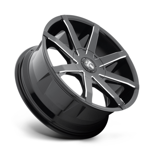 Set of 4: DUB S109 Push Wheel, 20x8.5 +30 Offset 6x135/6x139.7, Gloss Black Milled - S109208597+30