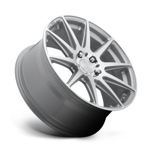 Niche M146 Essen Wheel, 20x10.0 +40 Offset 5x114.3, Gloss Silver Machined - M146200065+40