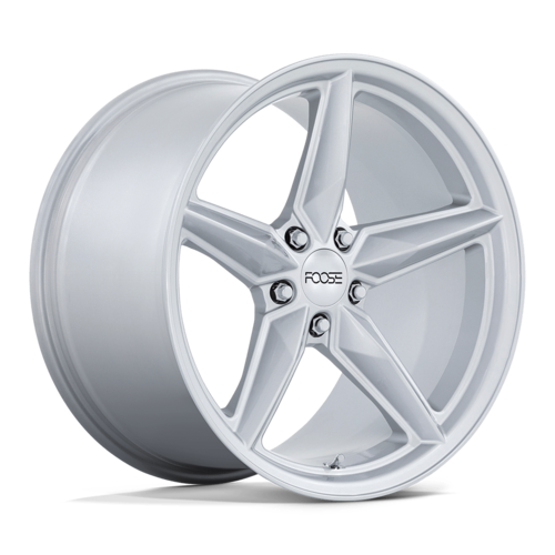 Set of 4: Foose F174 Cf8 Wheel, 20x10.0 +20 Offset 5x115, Gloss Silver - F174200090+20