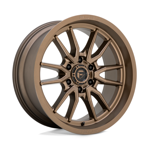 Set of 4: Fuel D788 Clash Wheel, 20x9.0 +1 Offset 6x139.7, Bronze - D78820908450