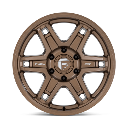 Fuel D837 Slayer Wheel, 17x8.5 +1 Offset 6x139.7, Matte Bronze - D83717858447