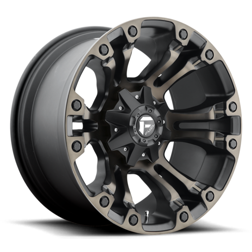 Fuel D569 Vapor Wheel, 17x10.0 -18 Offset 6x135/6x139.7, Matte Black Double Dark Tint - D56917009847