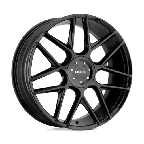Set of 4: Helo He912 Wheel, 17x7.5 +38 Offset 5x100/5x105, Gloss Black - HE91277595338