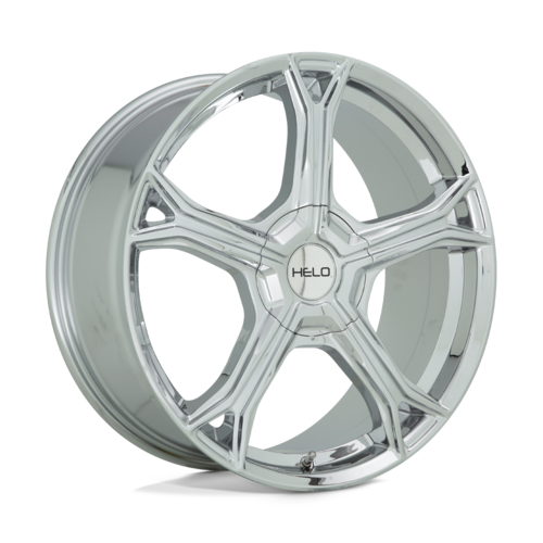 Set of 4: Helo He915 Wheel, 20x8.5 +40 Offset 5x112/5x114.3, Chrome - HE91528546240