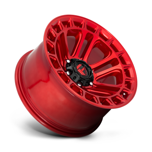 Fuel D719 Heater Wheel, 20x9.0 +1 Offset 6x135, Candy Red Machined - D71920908950