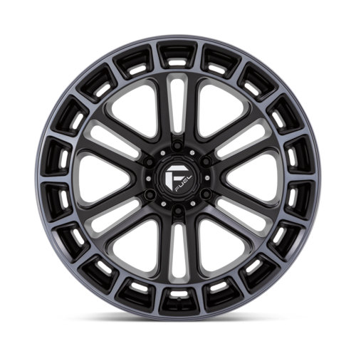 Fuel D720 Heater Wheel, 22x10.0 -13 Offset 6x139.7, Matte Black Double Dark Tint Machined - D72022008450