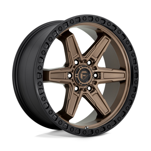 Fuel D699 Kicker Wheel, 20x9.0 +20 Offset 6x114.3, Matte Bronze Black Bead Ring - D69920908757