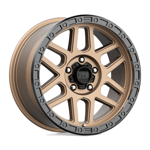 KMC Km544 Mesa Wheel, 18x9.0 +25 Offset 5x150, Matte Bronze With Black ...