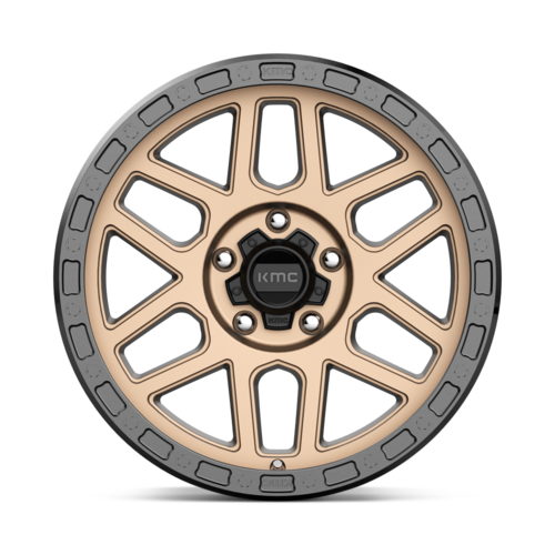 KMC Km544 Mesa Wheel, 18x9.0 +25 Offset 5x150, Matte Bronze With Black Lip - KM54489058625