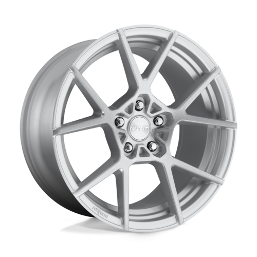 Rotiform R138 Kps Wheel, 18x8.5 +45 Offset 5x112, Gloss Silver Brushed - R1381885F8+45