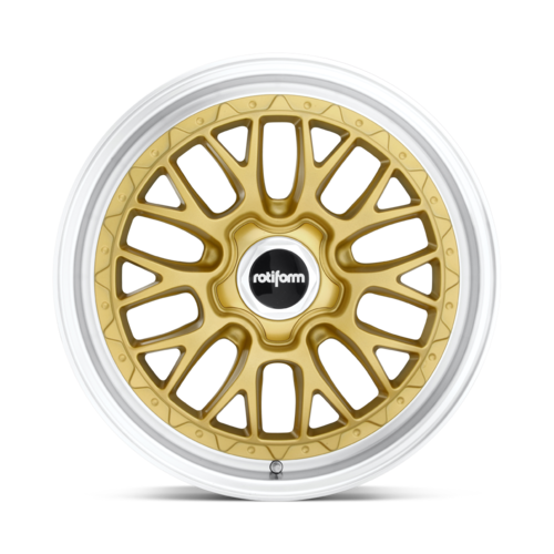 Rotiform R156 Lsr Wheel, 18x8.5 +45 Offset 5x112, Matte Gold Machined - R1561885F8+45