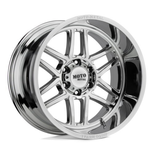 Set of 4: Moto Metal Mo992 Folsom Wheel, 20x12.0 -44 Offset 6x139.7, Chrome - MO99221268244N