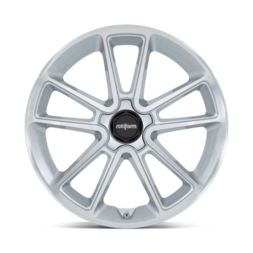 Rotiform R192 Btl Wheel, 22x10.0 +30 Offset 5x112, Gloss Silver With Machined Face - R192220044+30F