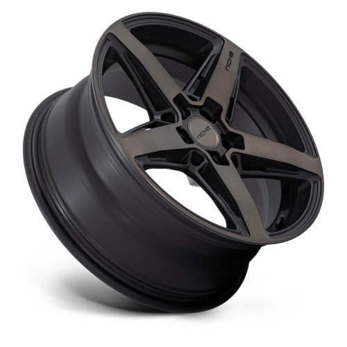 Niche M271 Teramo Wheel, 18x8.0 +40 Offset 5x114.3, Matte Black With Double Dark Tint Face - M271188065+40