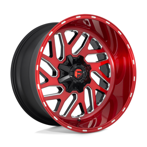 Fuel D691 Triton Wheel, 20x10.0 -18 Offset 8x180, Candy Red Milled - D69120001847