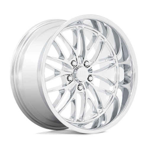 US Mag U140 Santa Cruz Wheel, 20x10.0 +6 Offset 5x120.65, Chrome - U14020006157