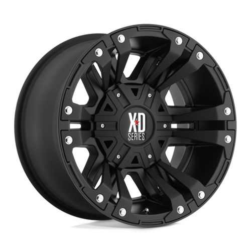 XD Xd822 Monster Ii Wheel, 20x10.0 -24 Offset 8x180, Matte Black - XD82221088724N