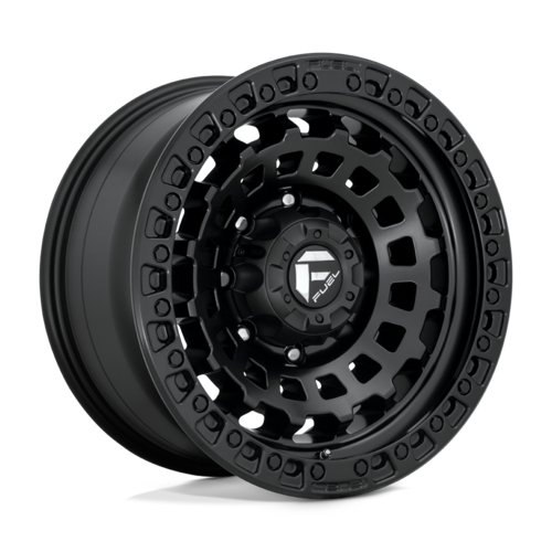 Fuel D633 Zephyr Wheel, 18x9.0 -12 Offset 6x139.7, Matte Black - D63318908445