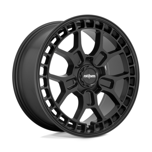 Set of 4: Rotiform R180 Zmo M Wheel, 19x8.5 +35 Offset 5x114.3, Matte Black - R180198565+35