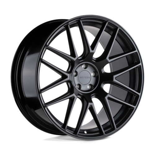 Set of 4: Beyern Autobahn Wheel, 22x10.5 +38 Offset 5x112, Matte Black - 2205ATB385112M66