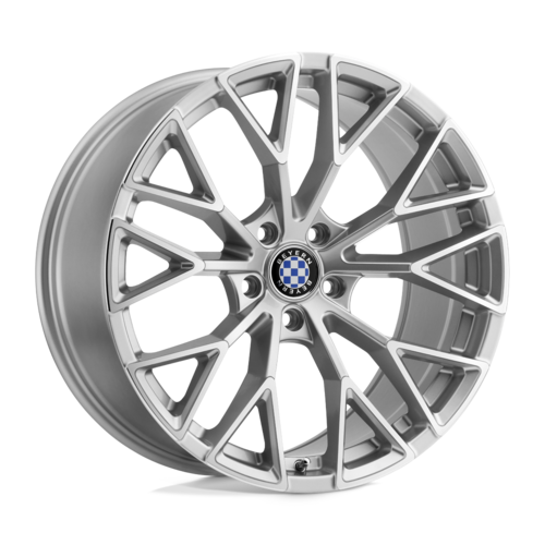 Set of 4: Beyern Antler Wheel, 22x10.0 +30 Offset 5x120, Silver W/ Mirror Cut Face - 2210BYL305120S72