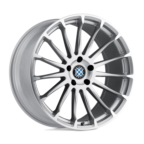 Set of 4: Beyern Aviatic Wheel, 19x9.5 +25 Offset 5x120, Silver W/ Mirror Cut Face - 1995BYA255120S74