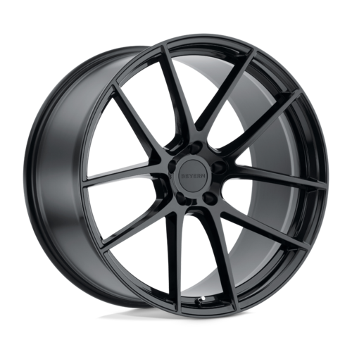 Set of 4: Beyern Ritz Wheel, 17x9.0 +35 Offset 5x120, Gloss Black - 1790BFT355120B72