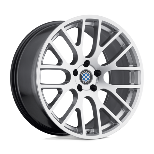 Set of 4: Beyern Spartan Wheel, 17x9.0 +40 Offset 5x120, Hyper Silver - 1790BYS405120S72