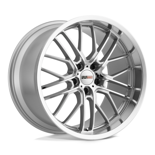 Set of 4: Cray Eagle Wheel, 20x10.5 +69 Offset 5x120.65, Silver W/ Mirror Cut Face & Lip - 2005CRE695121S70
