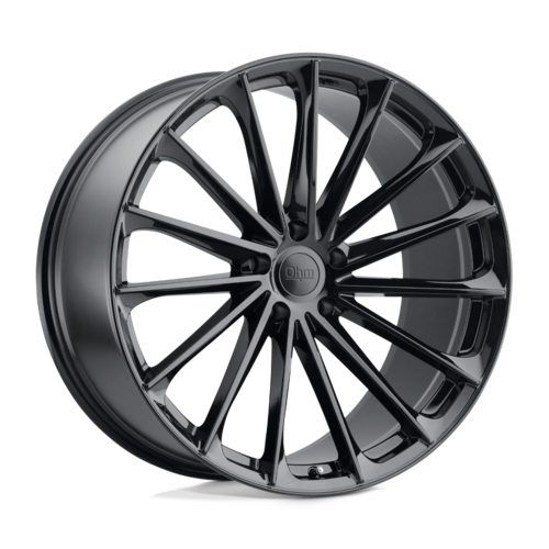 OHM Proton Wheel, 22x9.0 +25 Offset 5x120, Gloss Black - 2290PTN255120B64