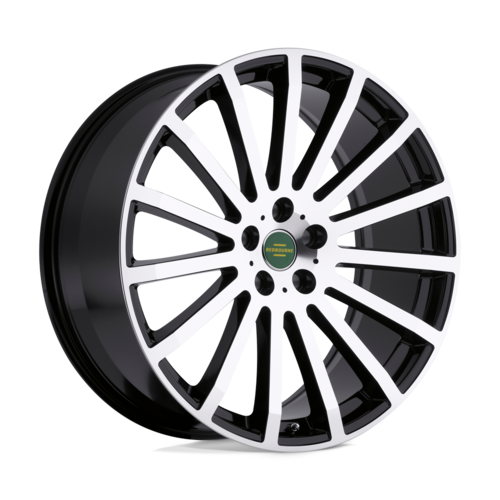 RedBourne Dominus Wheel, 20x9.5 +32 Offset 5x120, Gloss Black W/ Mirror Cut Face - 2095RDM325120B72