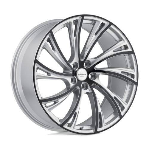 RedBourne Noble Wheel, 22x10.0 +37 Offset 5x120, Gloss Titanium W/ Gloss Black Face - 2210RDB375120S72L