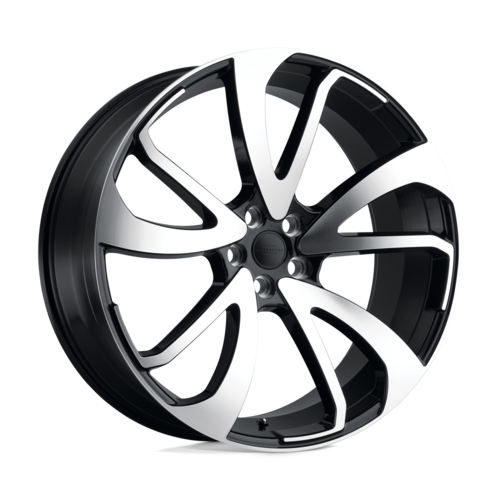 RedBourne Vincent Wheel, 24x10.0 +35 Offset 5x120, Gloss Black W/ Mirror Cut Face   Directional - 2410VCT355120F72L