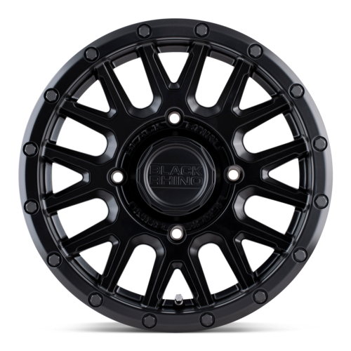 Black Rhino La Paz Utv Wheel, 15x7.0 +51 Offset 4x110, Matte Black