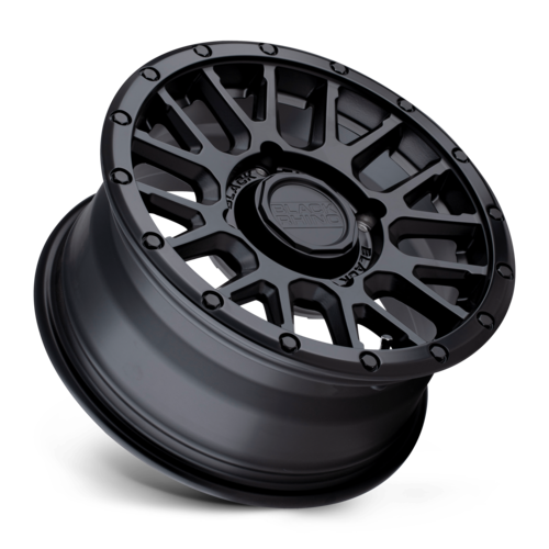 Set of 4: Black Rhino La Paz Utv Wheel, 15x7.0 +51 Offset 4x110, Matte