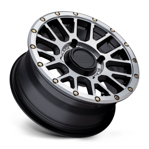 Black Rhino La Paz Utv Wheel, 14x7.0 +36 Offset 4x110, Semi Gloss Black