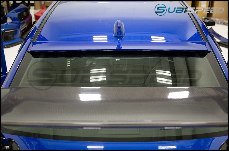 OLM Kaze Style Paint Matched Roof Spoiler - 15+ WRX STI