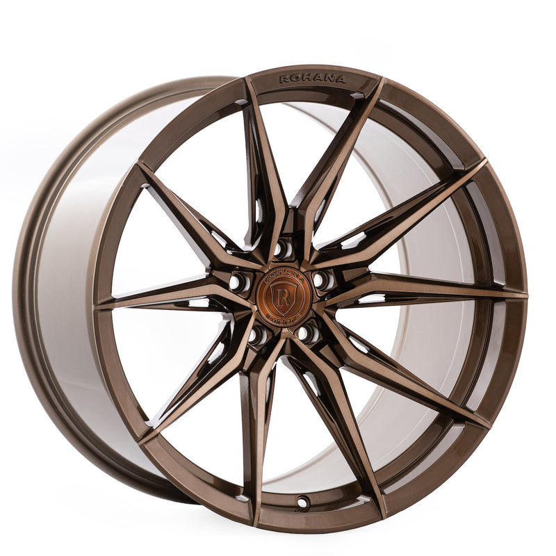 Rohana RFX13 Wheel, 20X10, 5-114.3, +40, Brushed Bronze - RFX1320105114BZ40
