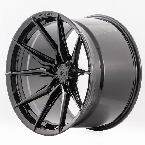 Rohana RFX13 Wheel, 20X10, 5-120, +38, Gloss Black - RFX1320105120GB38.