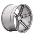 Rohana RFX15 Wheel, 20X11, 5-120, +35, Brushed Titanium - RFX1520115120BT35.