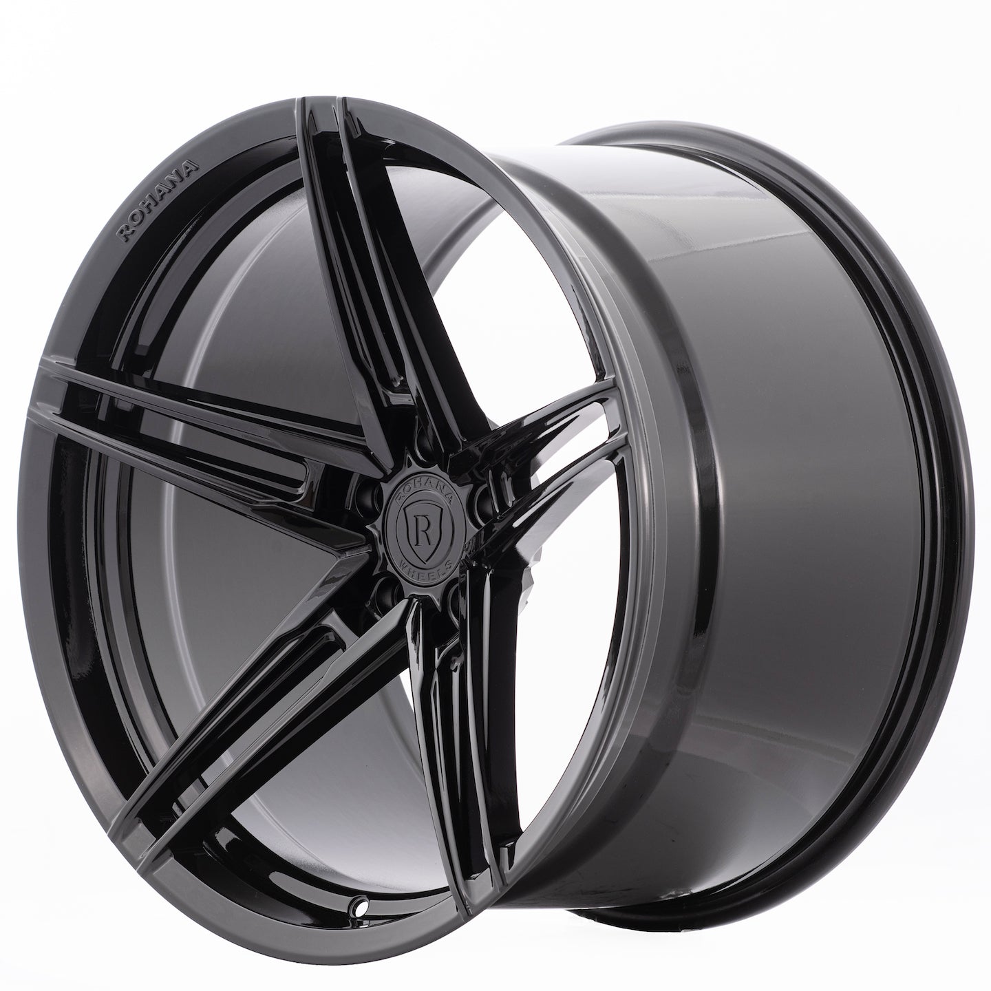 Rohana RFX15 Wheel, 20X10, 5-115, +20, Gloss Black - RFX1520105115GB20.