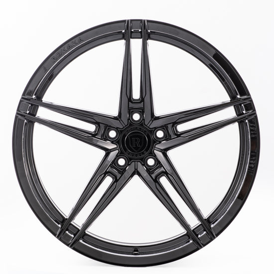 Rohana RFX15 Wheel, 20X10, 5-115, +20, Gloss Black - RFX1520105115GB20.