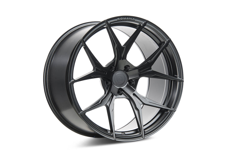 Rohana RFX5 Wheel, 20X12, 5-114.3, +22, Matte Black - RFX520125114MB22D