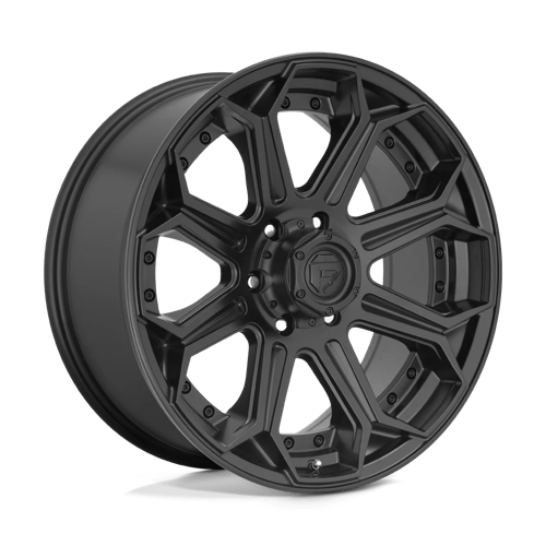 Fuel D706 Siege Wheel, 26x14.0 -75 Offset 6x135, Matte Black - D70626408945