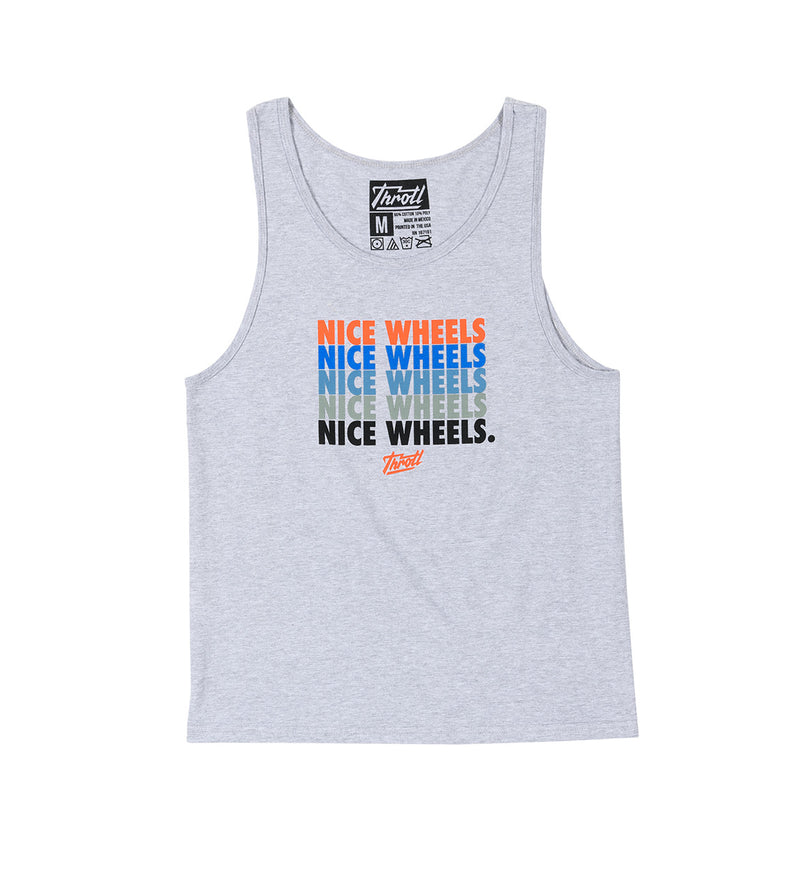 Tank top - throtl NICE WHEELS