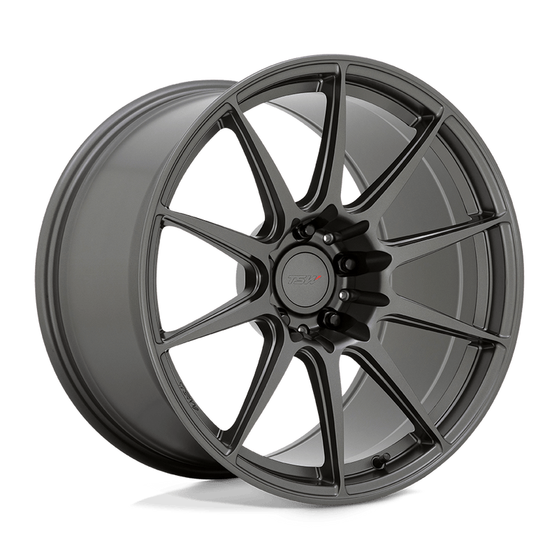 TSW Kemora Wheel, 18x8.0 +42 Offset 5x108, Matte Gunmetal - 1880KMA425108G72A